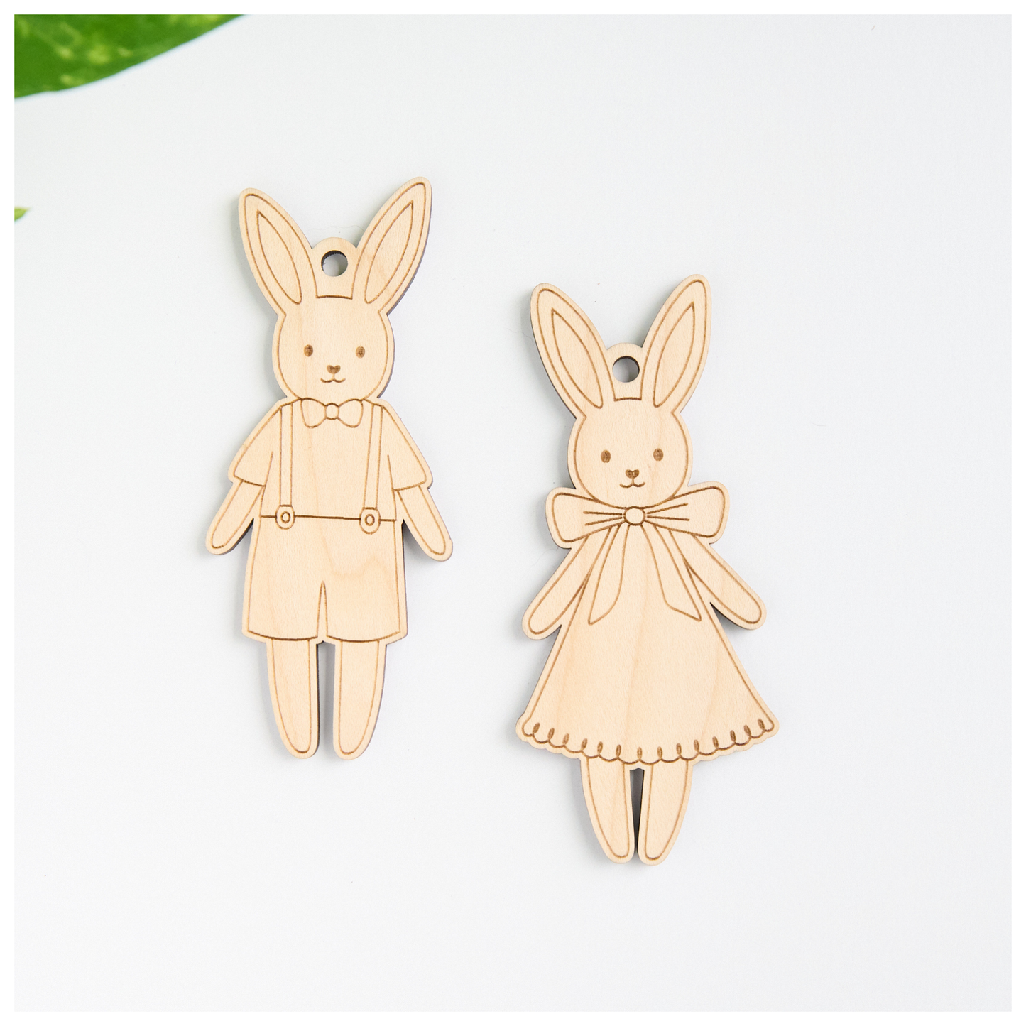 Easter Bunny Doll Tags 2