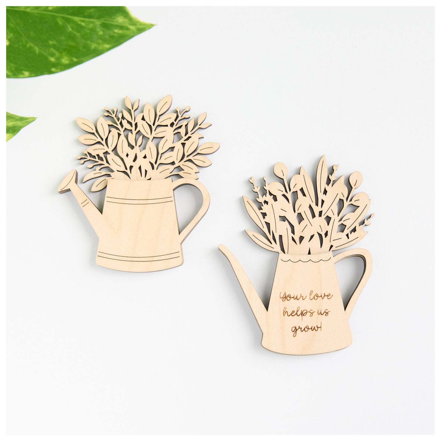 Watering Can Magnets for Mini Birth Flowers - Mother's Day