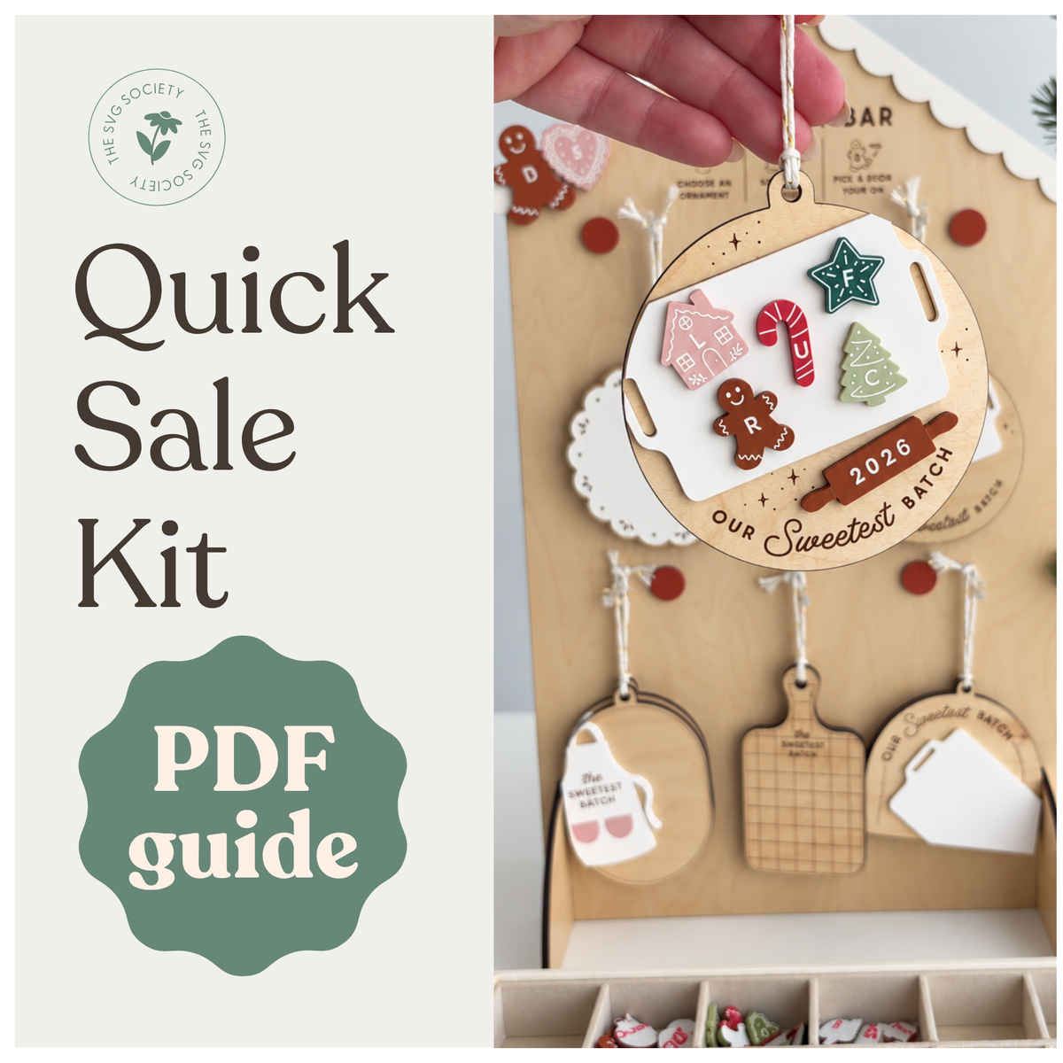 PDF Quick Sale Kit: Cookie Ornament Bar