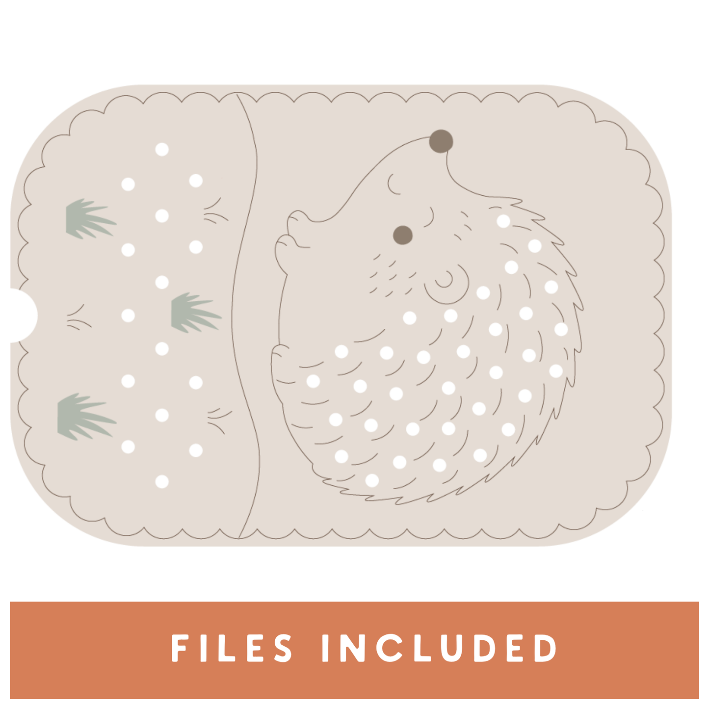 Trofast Insert Hedgehog