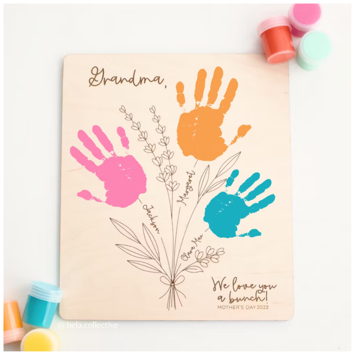 Handprint Bouquets