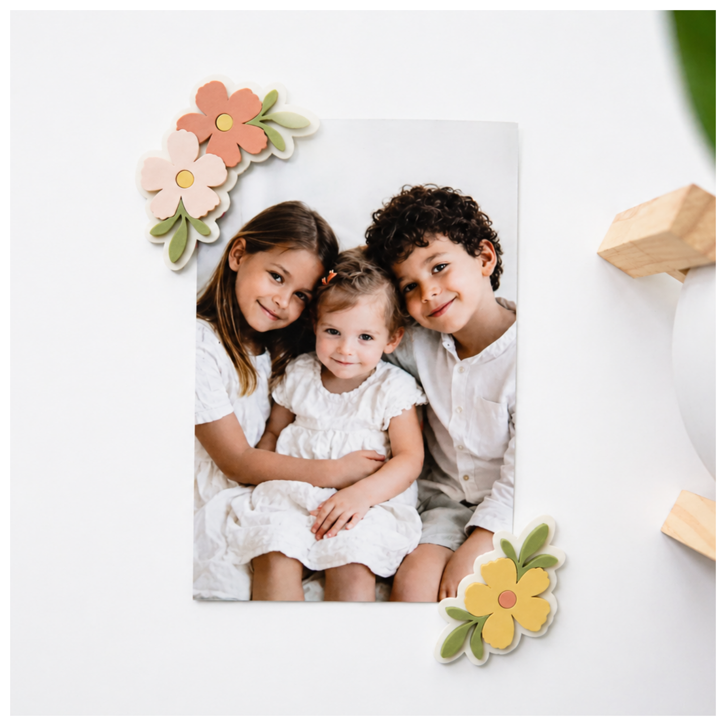Flower Shape Magnet Set