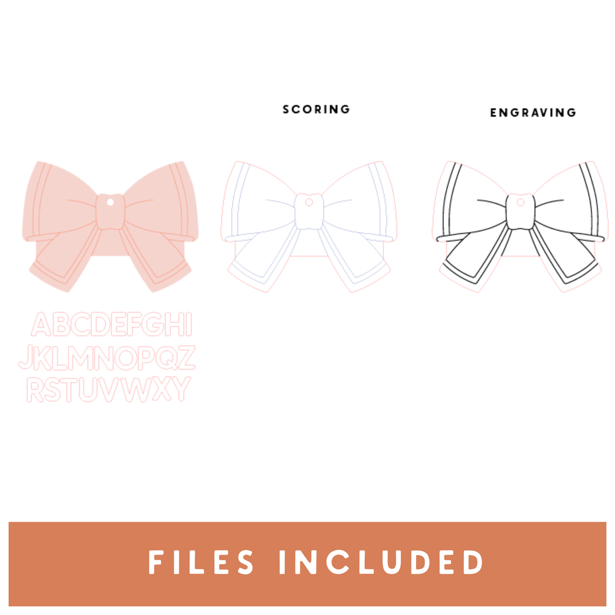 Sailor Bow Hair Tie Holder Keychains