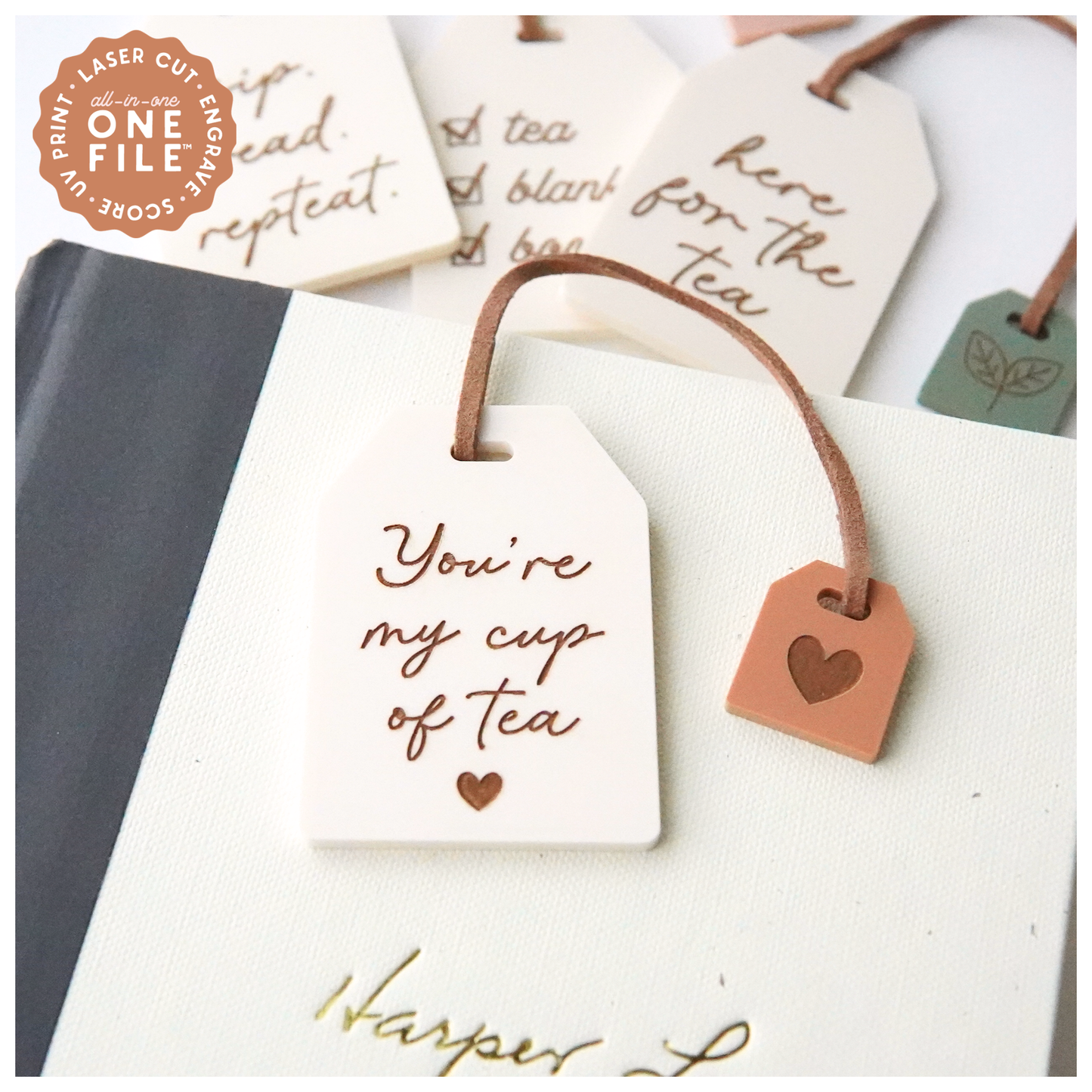Mother's Day Tea Bag Bookmarks