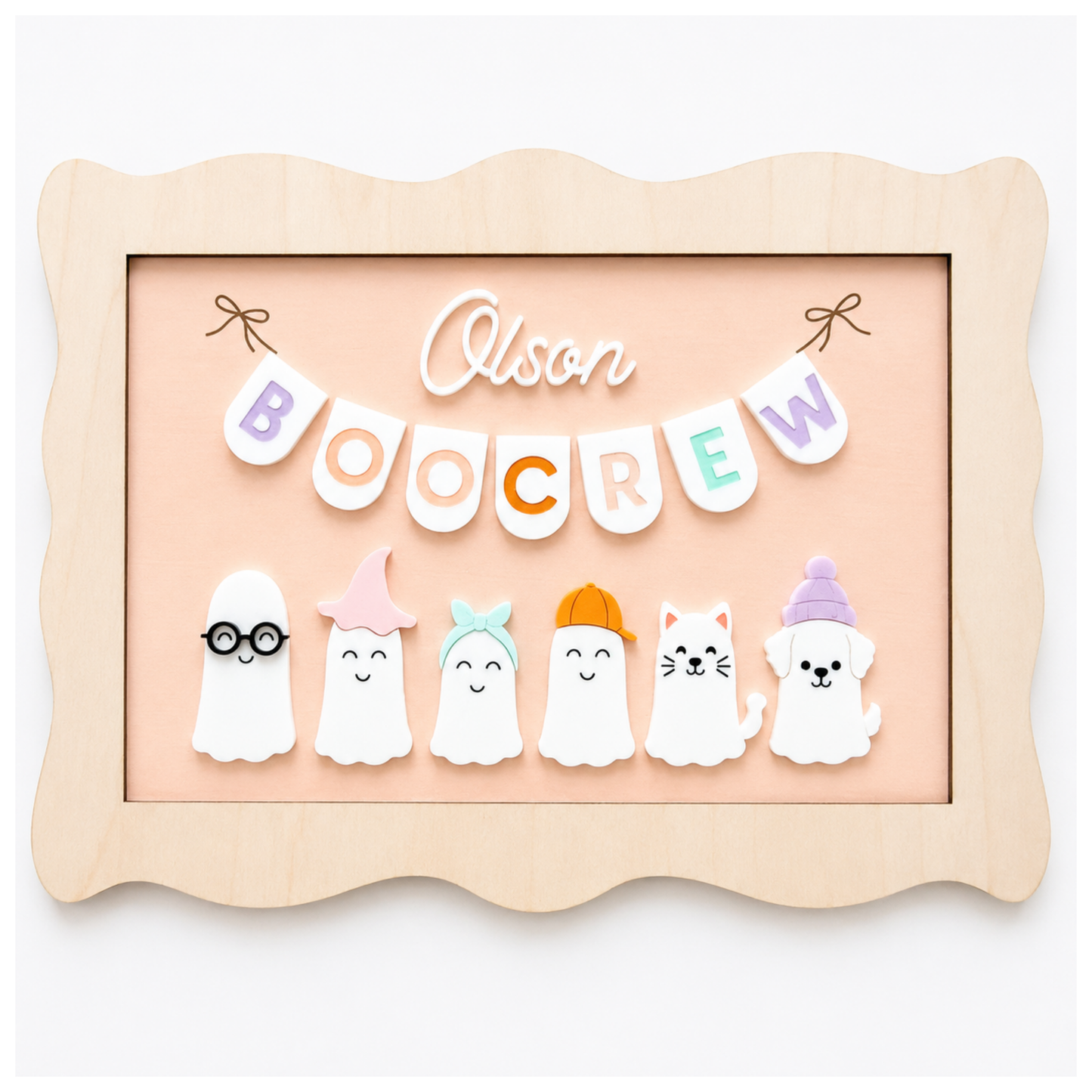 Halloween Boo Crew Frame