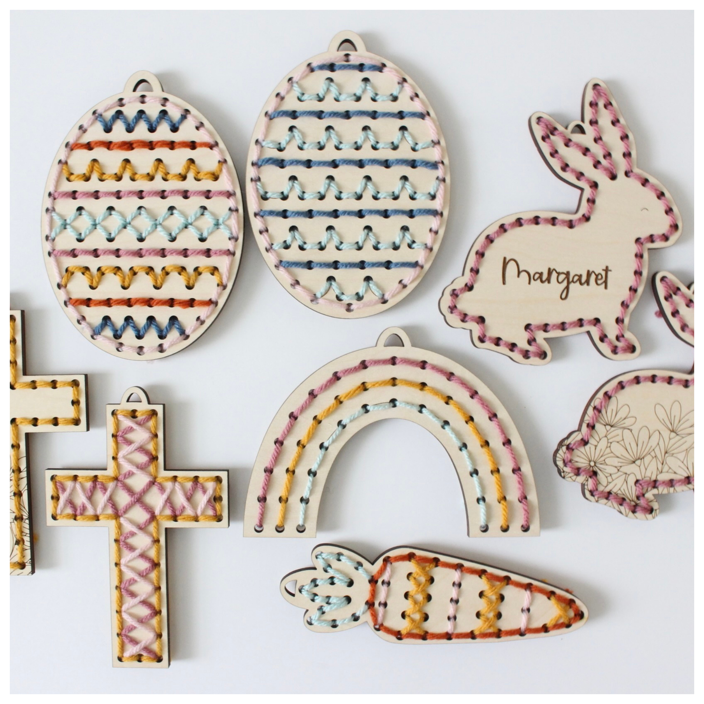 Easter Yarn Sewing Set