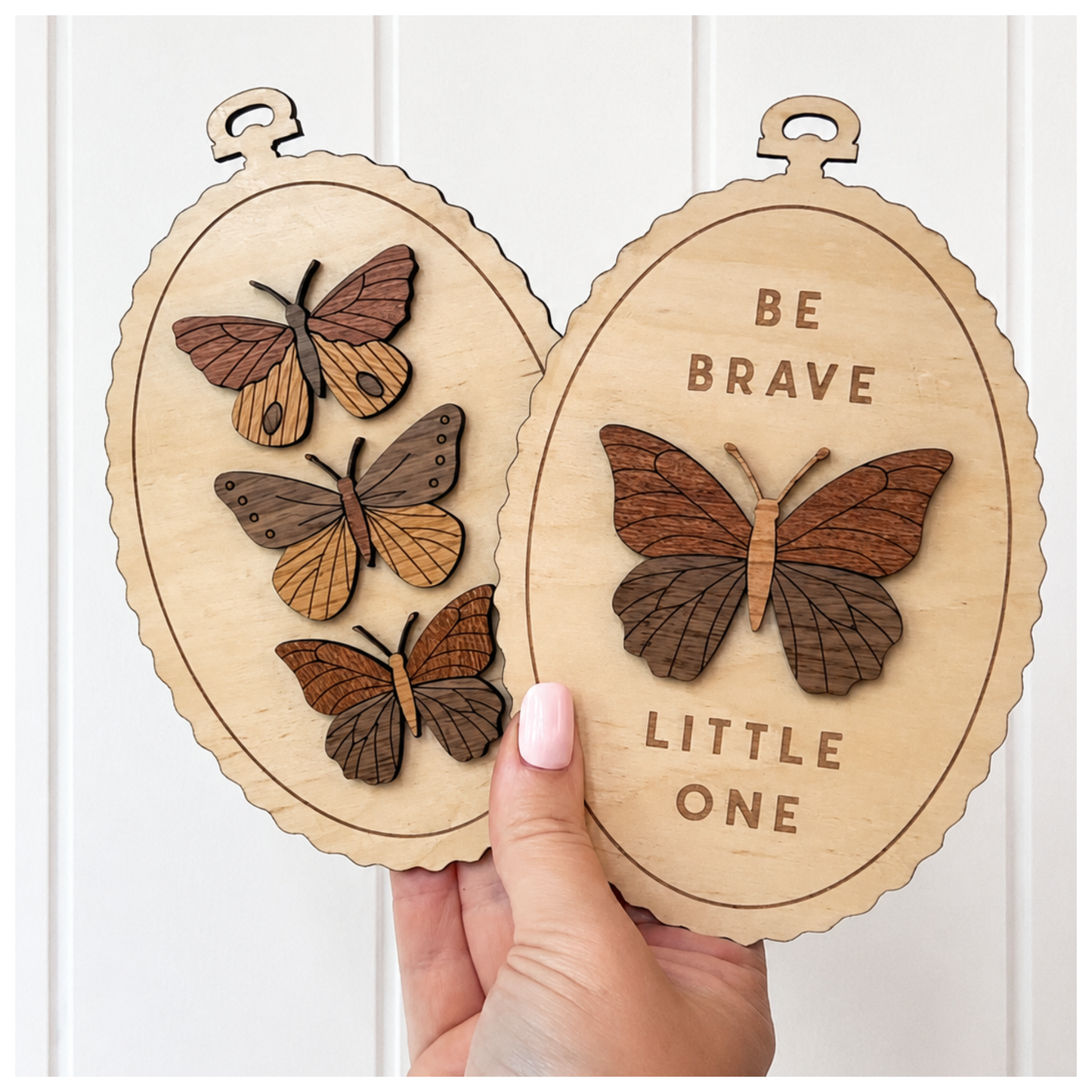 Butterfly Oval Signs