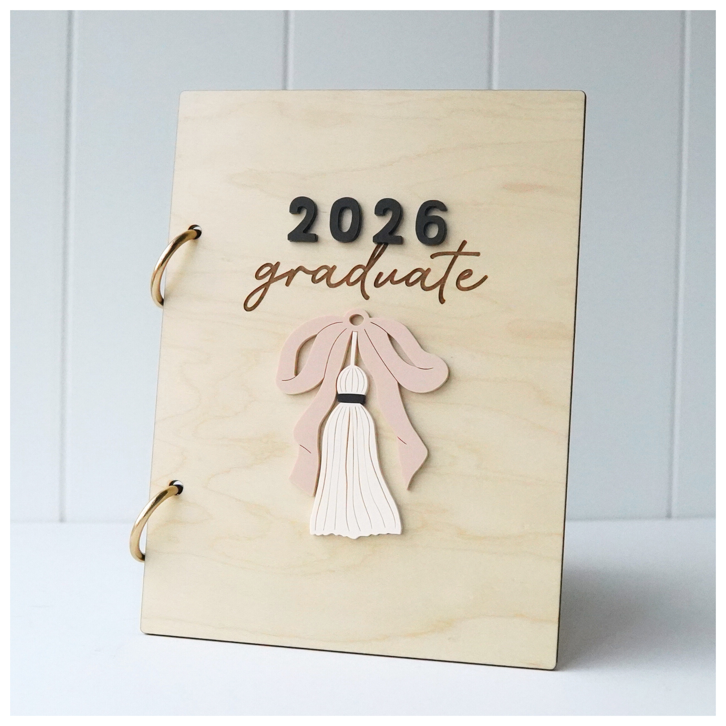 Graduation Card Holder with Tassel