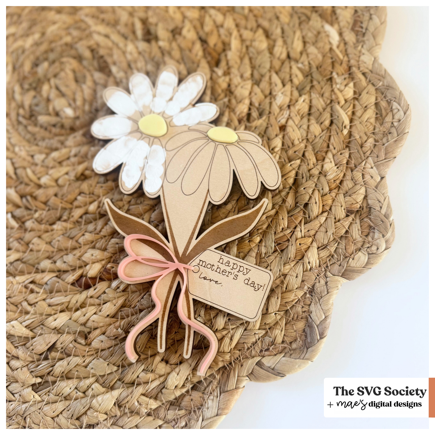 Mother's Day Daisy Magnet