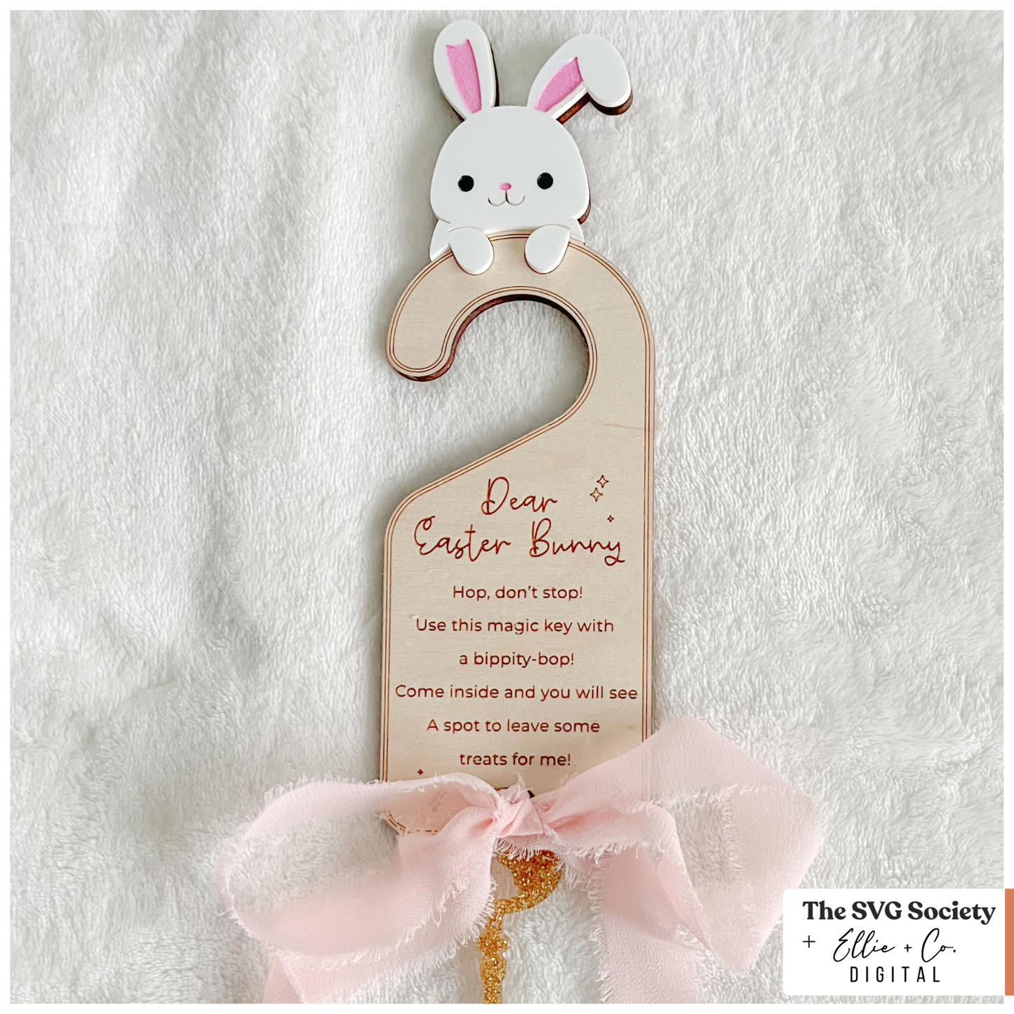 Easter Bunny Door Hanger