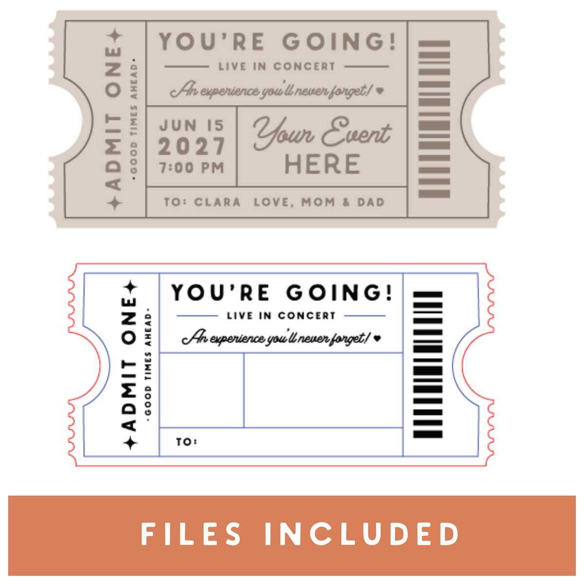 Concert Ticket