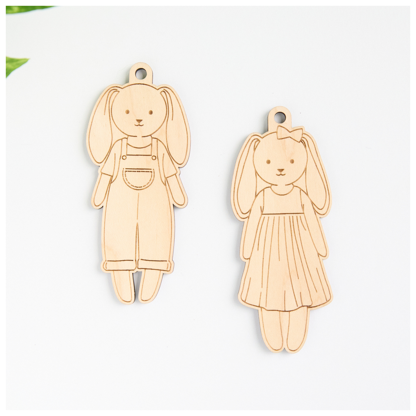 Easter Bunny Doll Tags 1