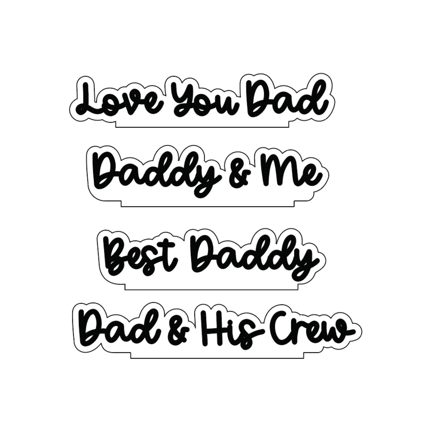 Father's Day Photo Holder