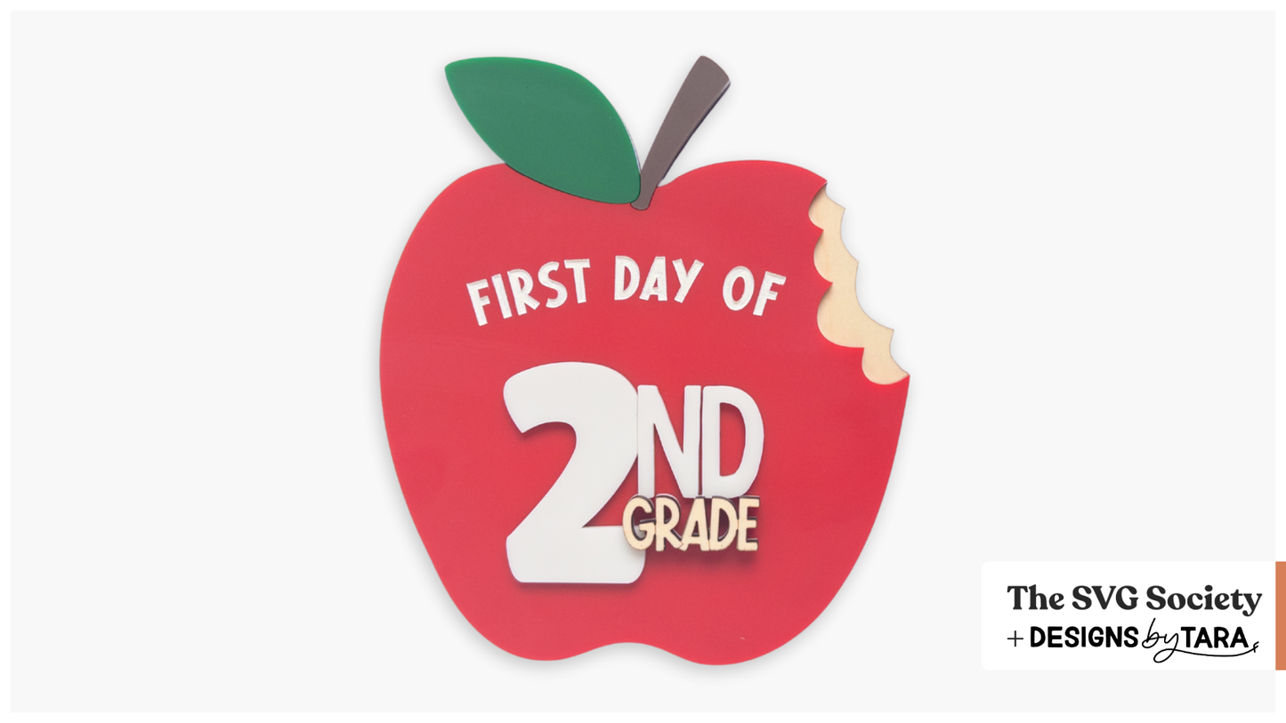 1st Day of Apple Sign