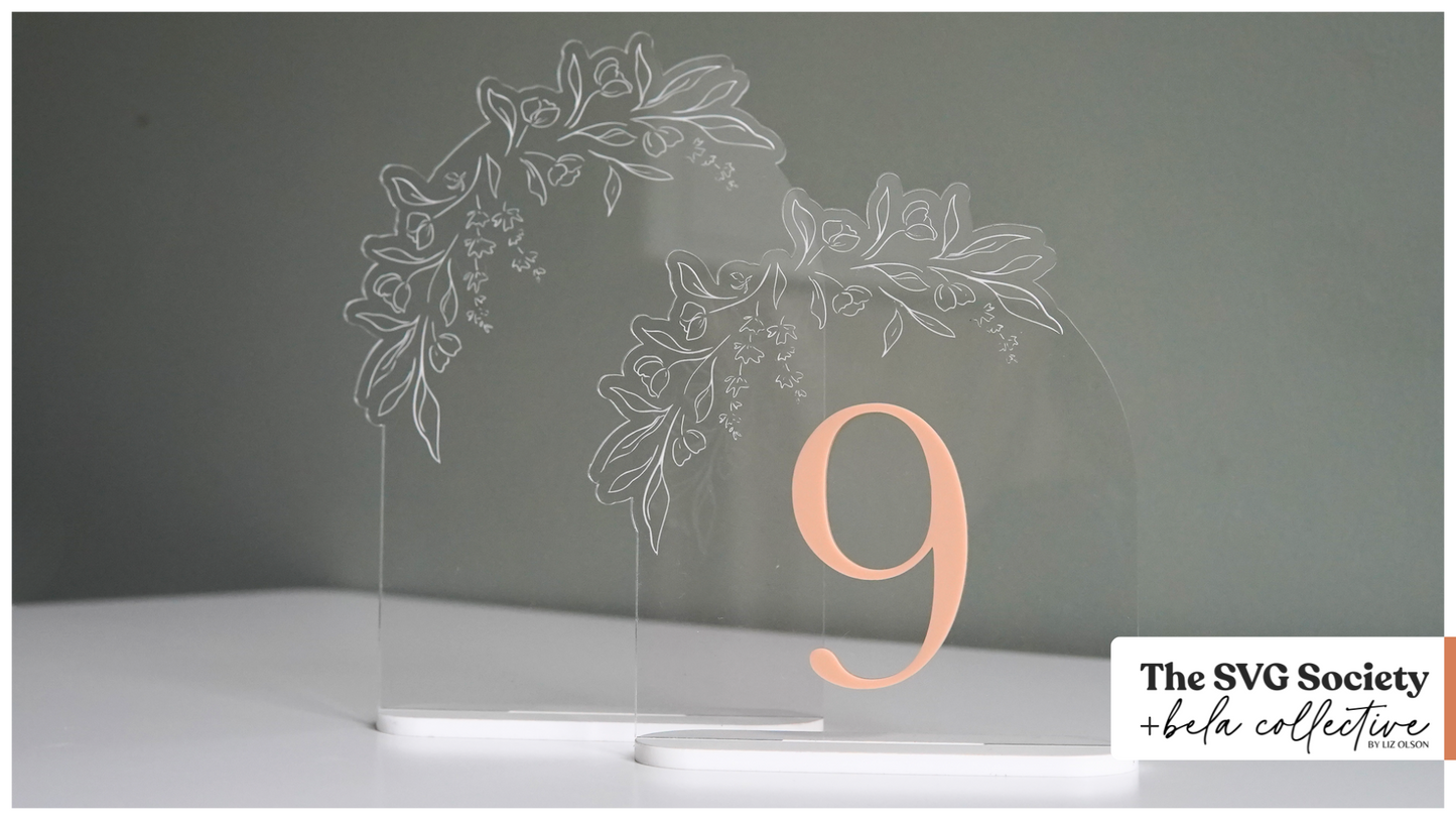 Petite Floral Signs