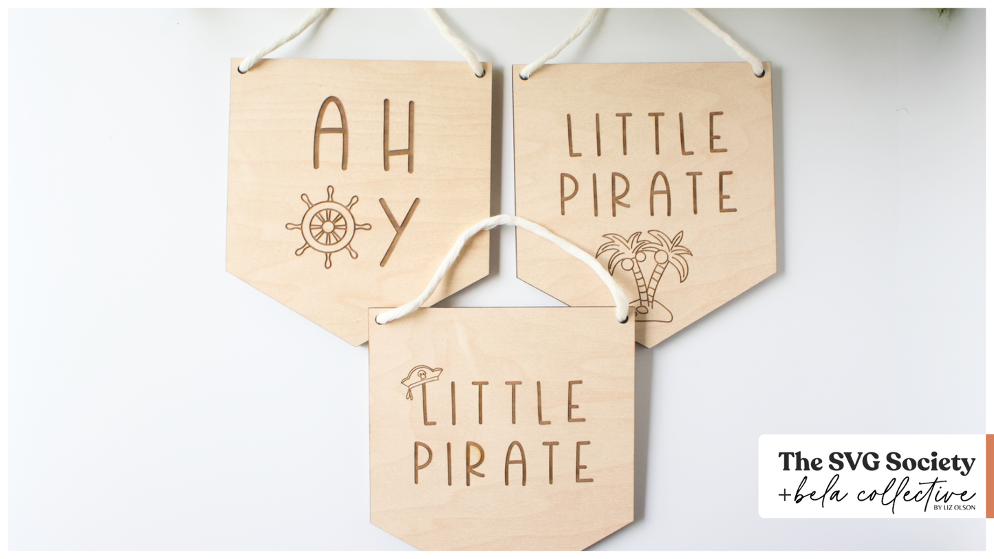 Little Pirate Sign Trio