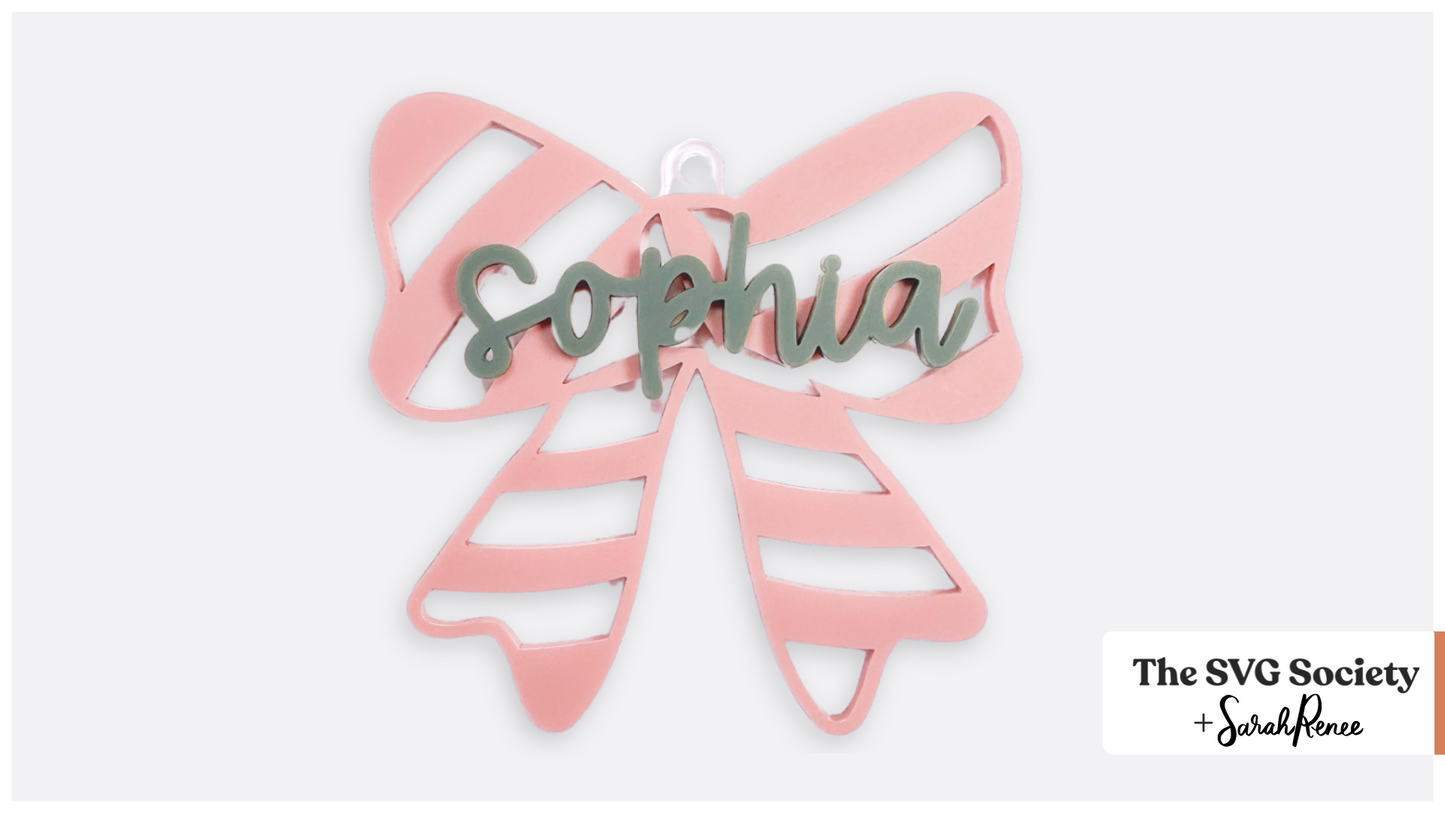 Candy Cane Tag