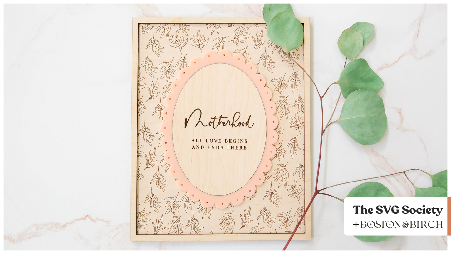 Mother's Day Frame - Motherhood