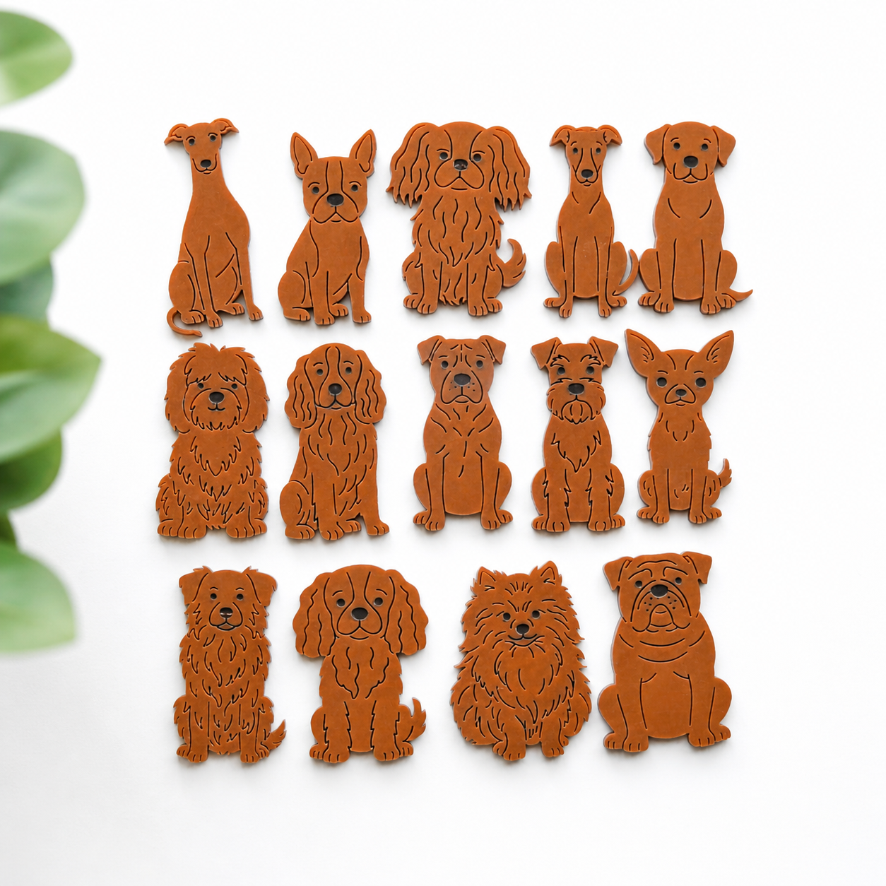 Acrylic Dogs Set #2