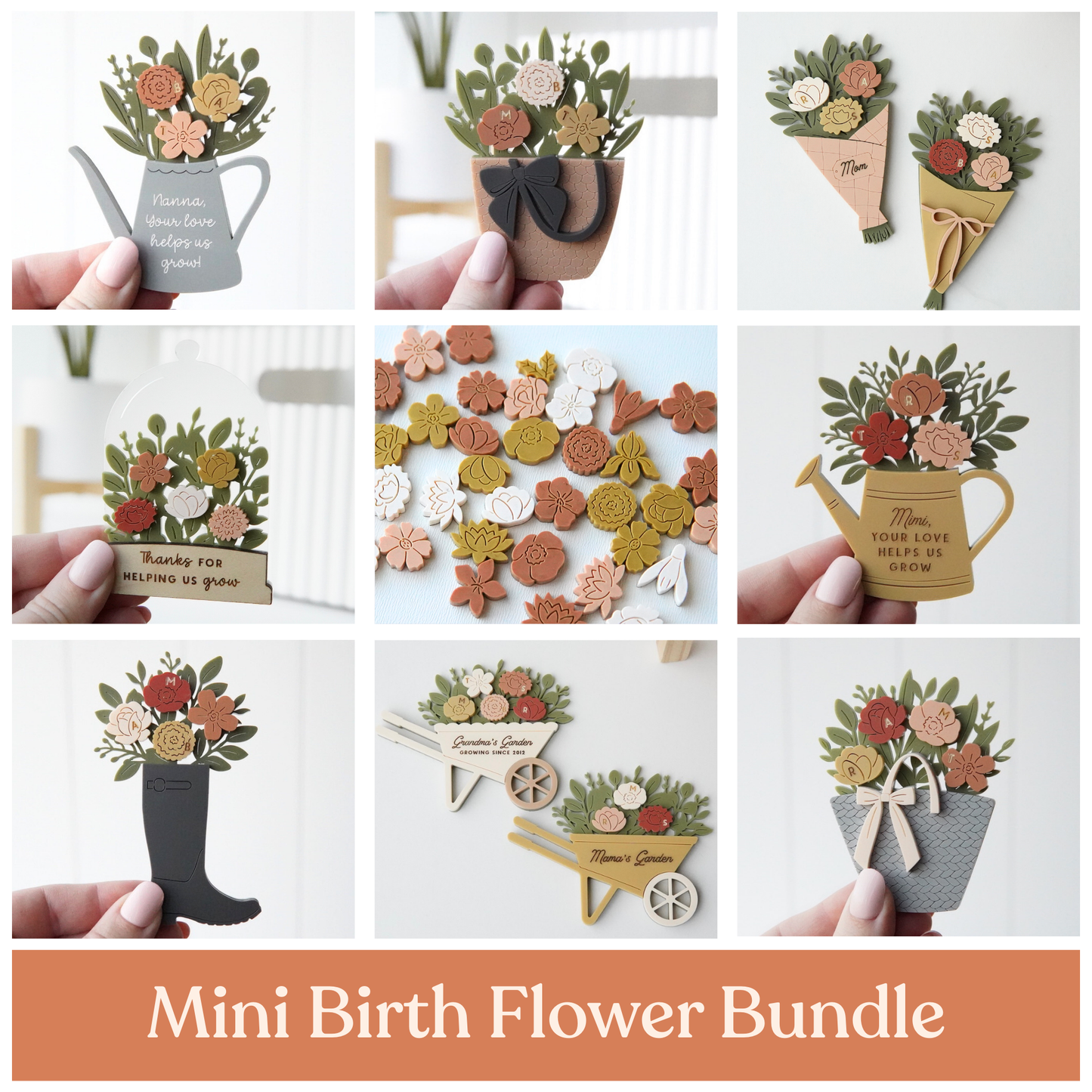 Mini Birth Flower Bundle - Mother's Day