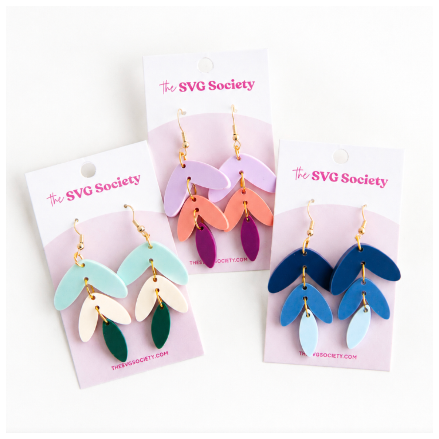 Leaf Trio Earrings