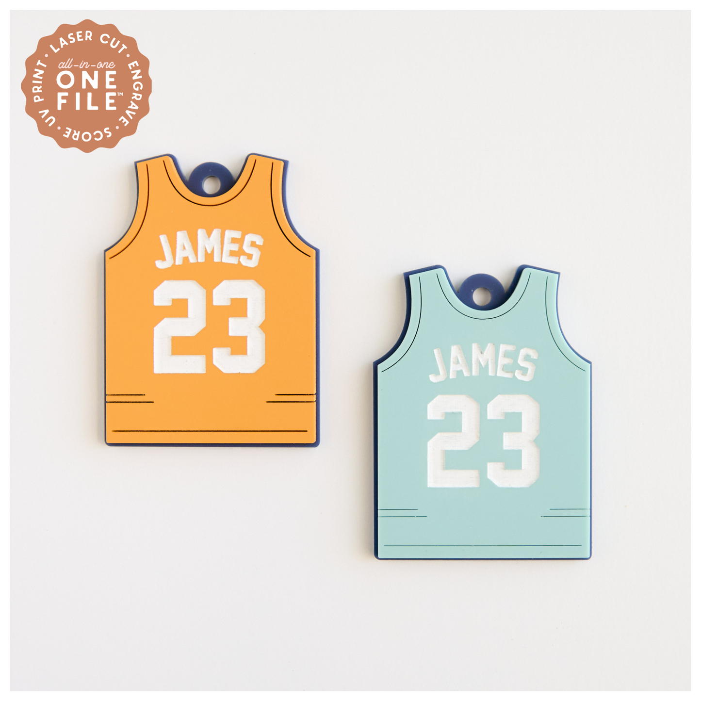 Basketball Jersey Tag