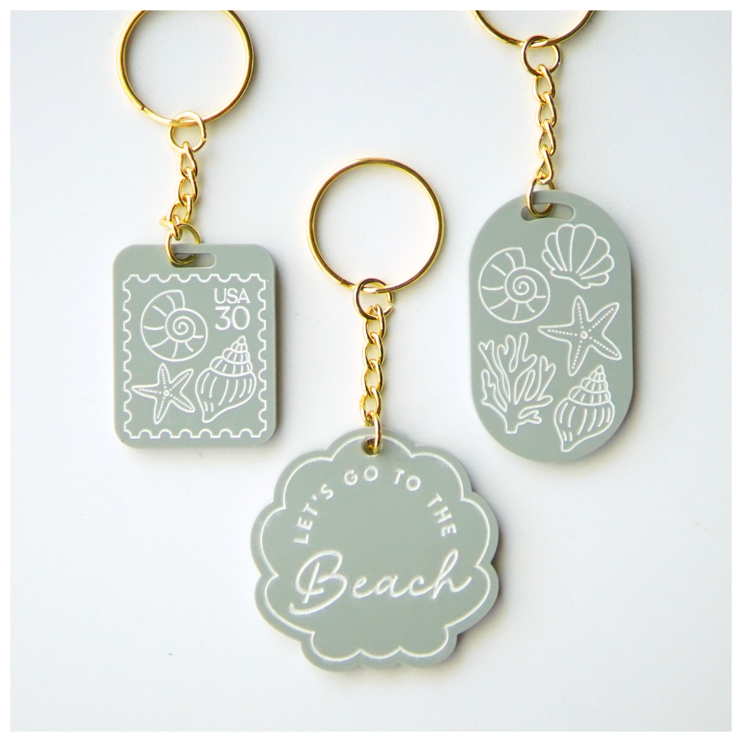 Beach Keychains