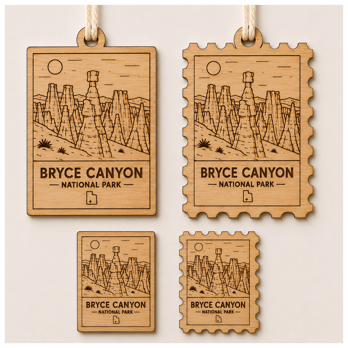 National Park Collection: Bryce Canyon Stamp Ornaments & Magnets