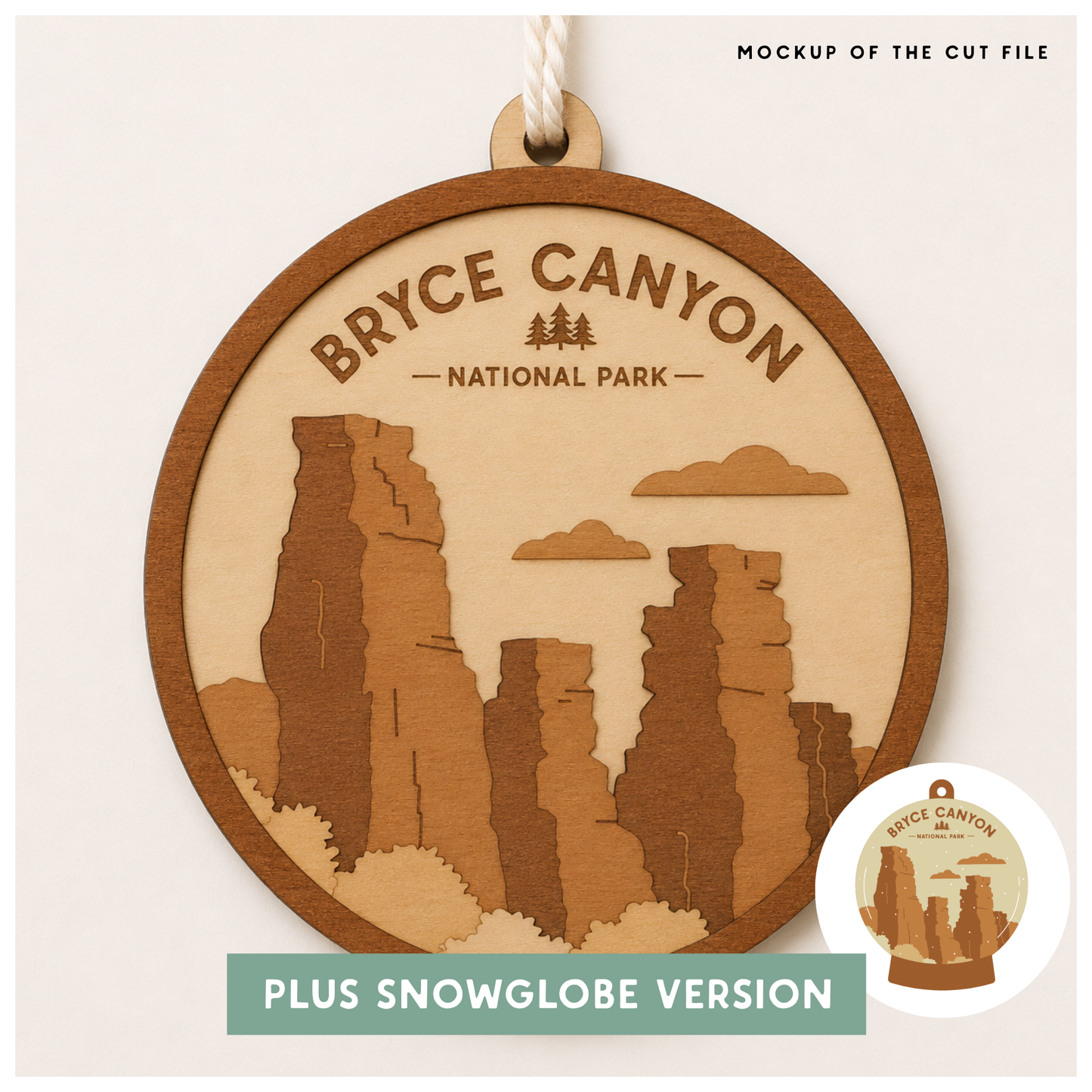 National Park Collection: Bryce Canyon Round Ornaments
