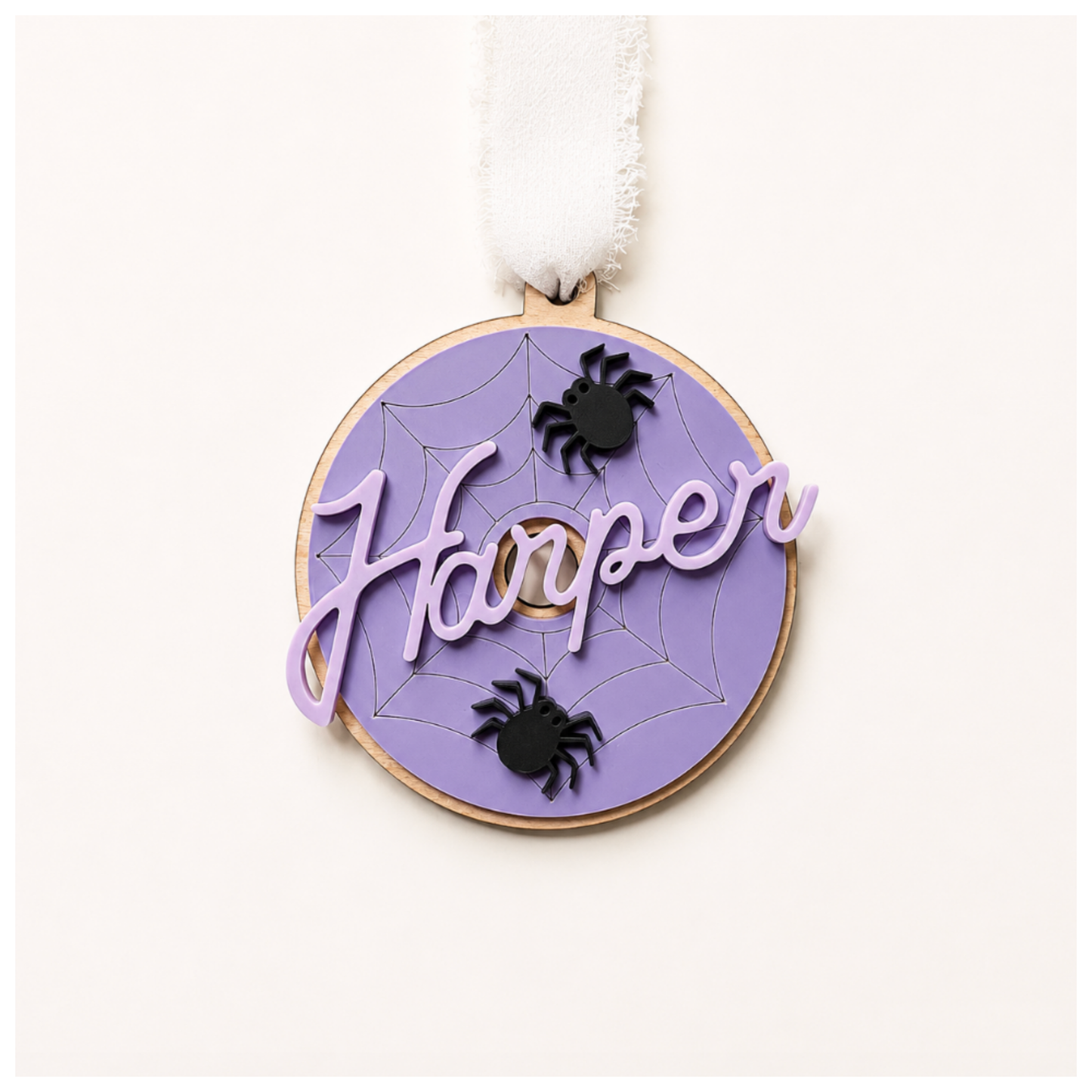 Boo Bag Doughnut Tag