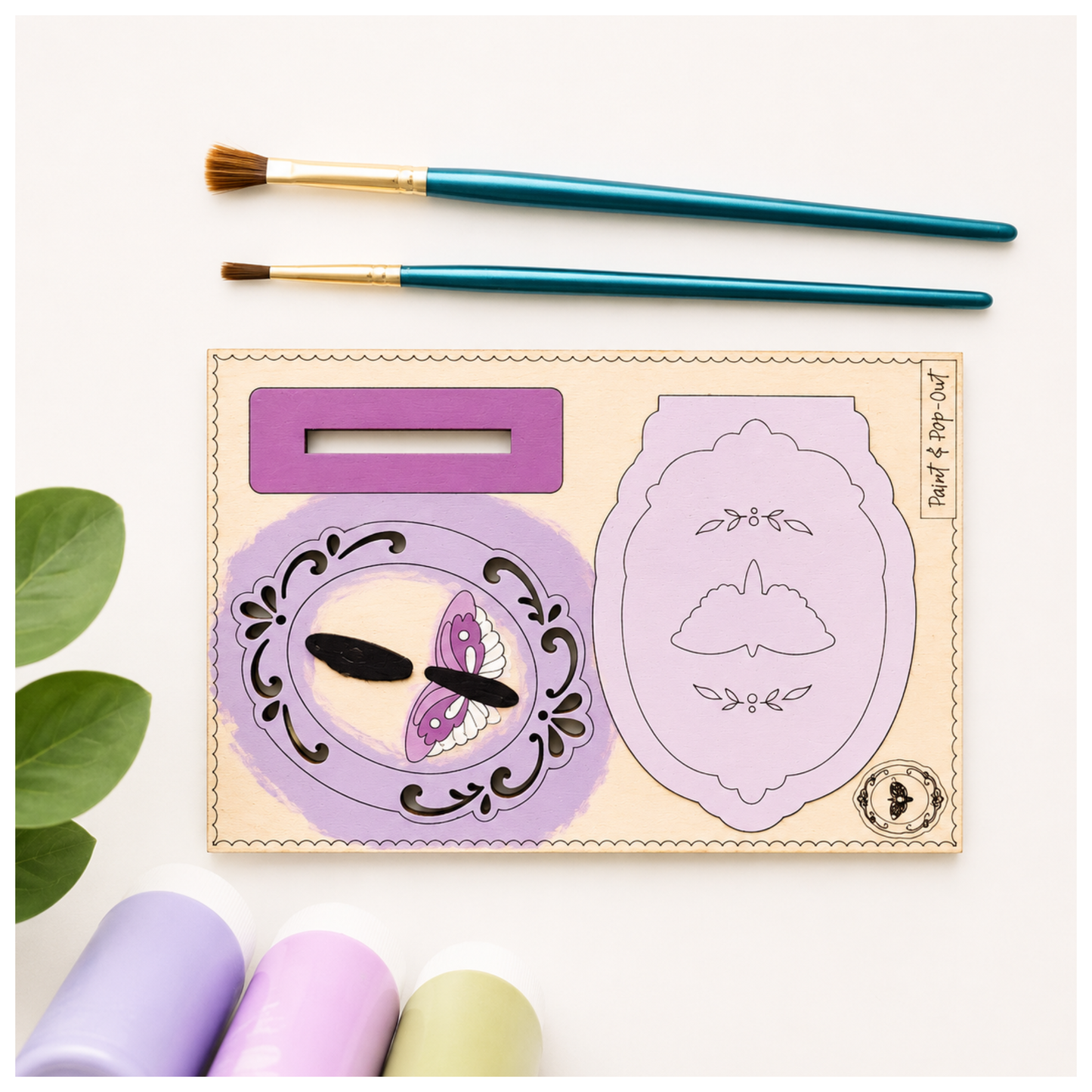 Halloween Paint and Pop Out Kit 3