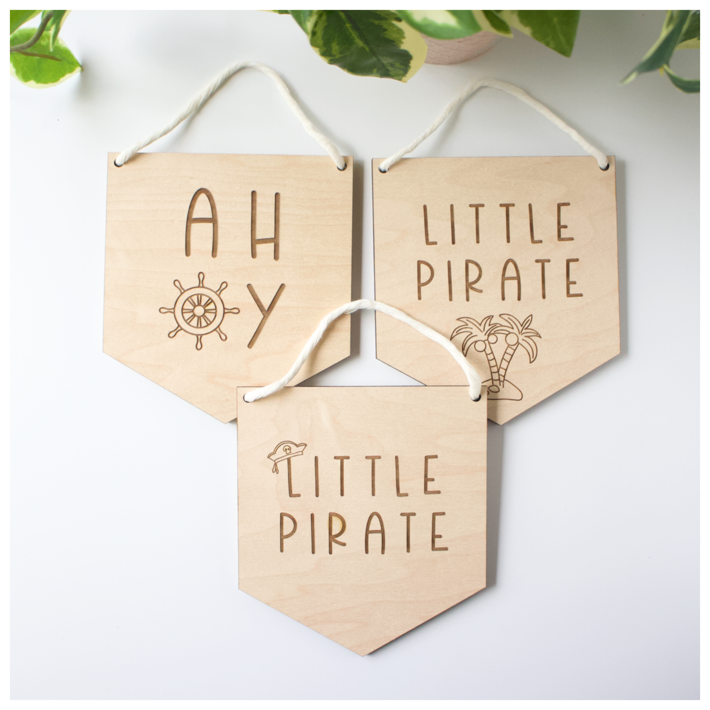 Little Pirate Sign Trio