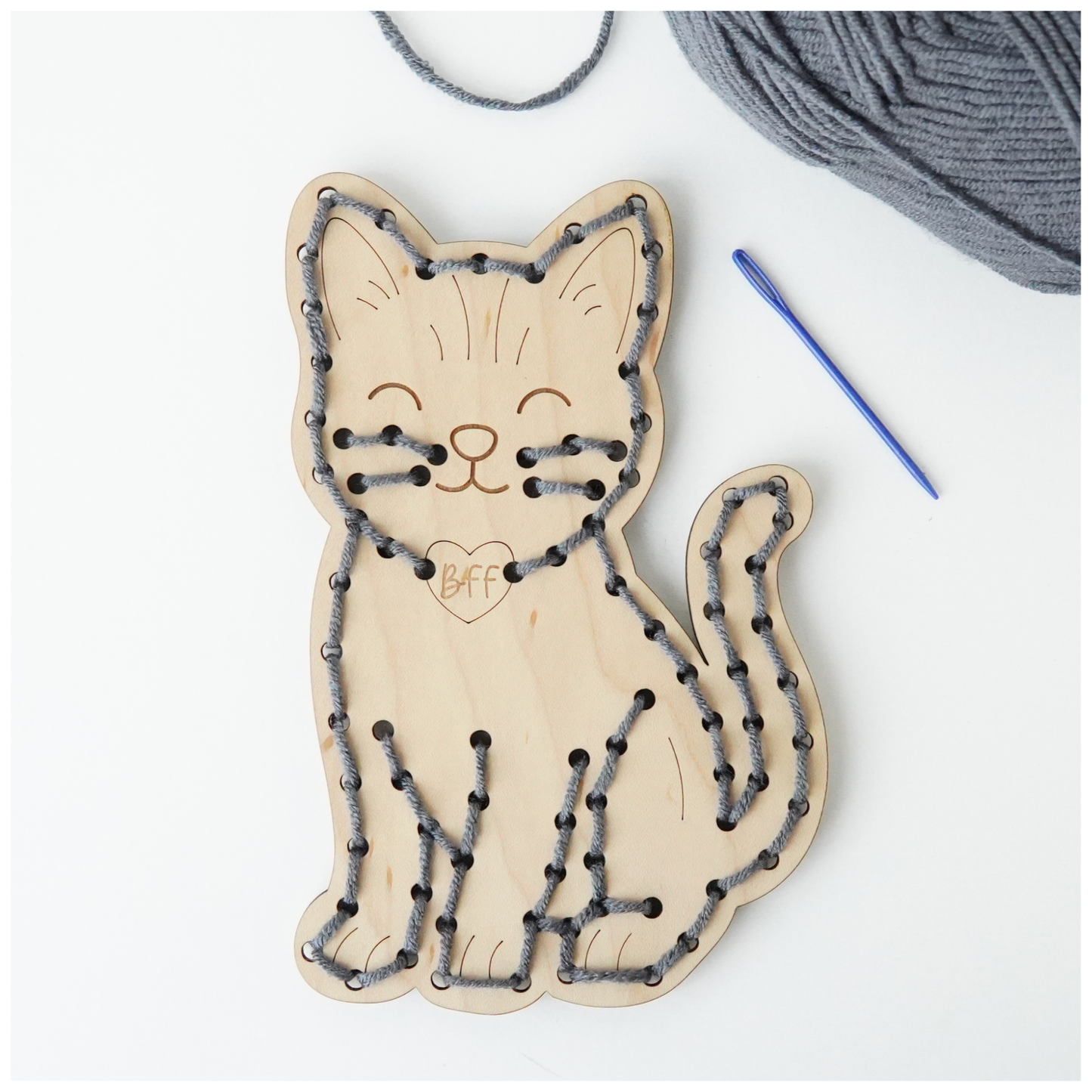 Yarn Sewing Cat