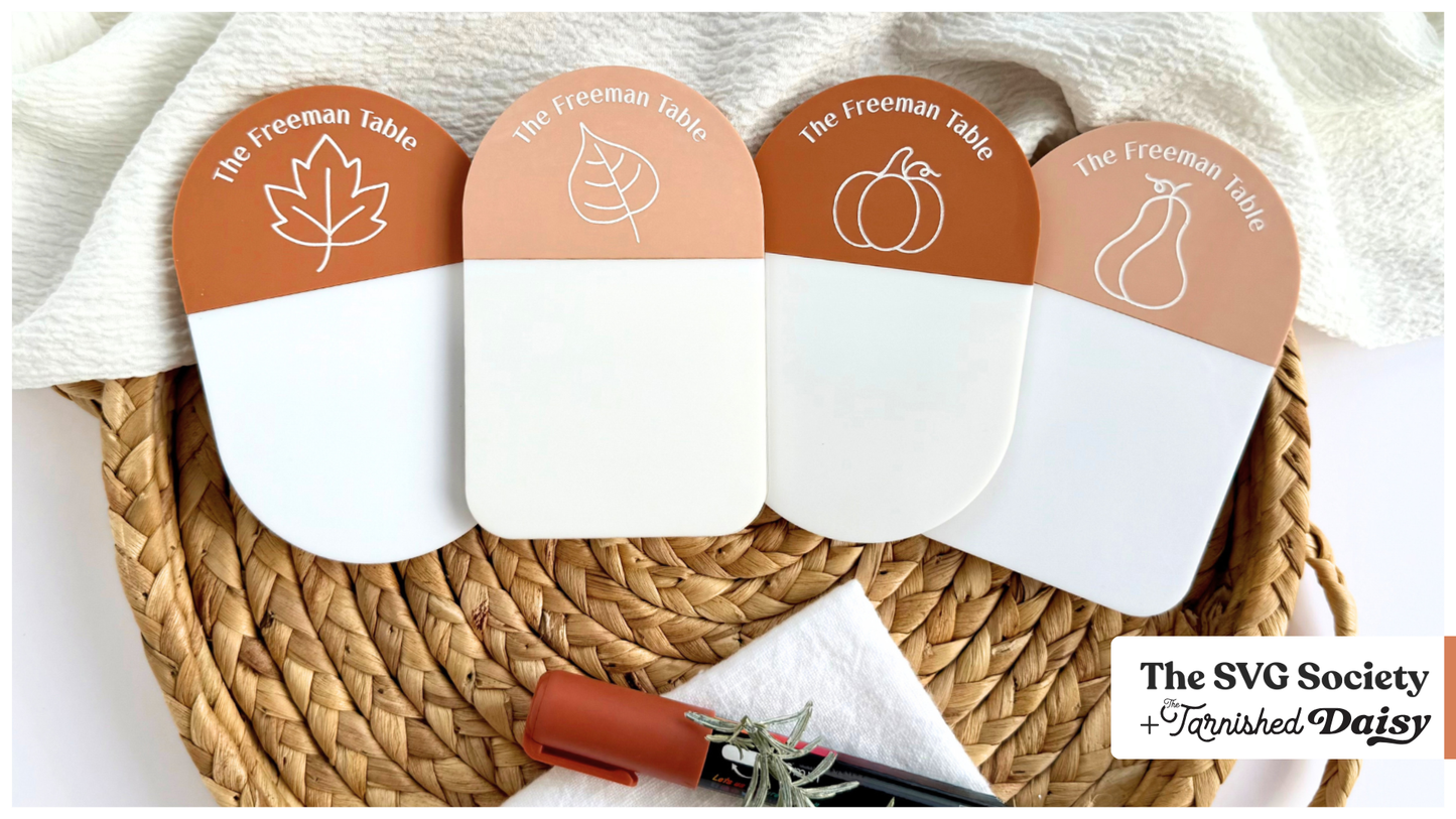 Reusable Place Cards