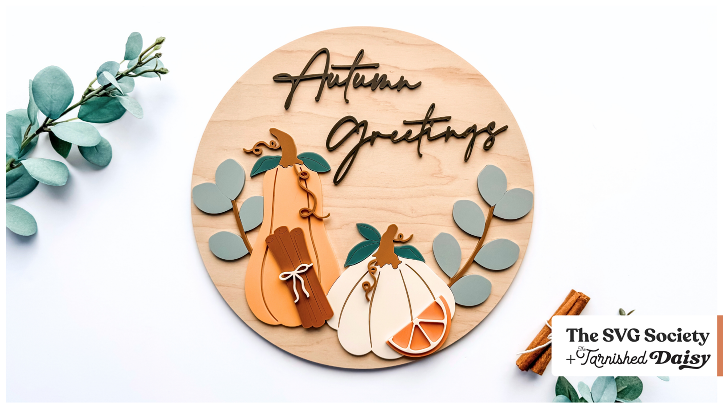 Fall Door Sign