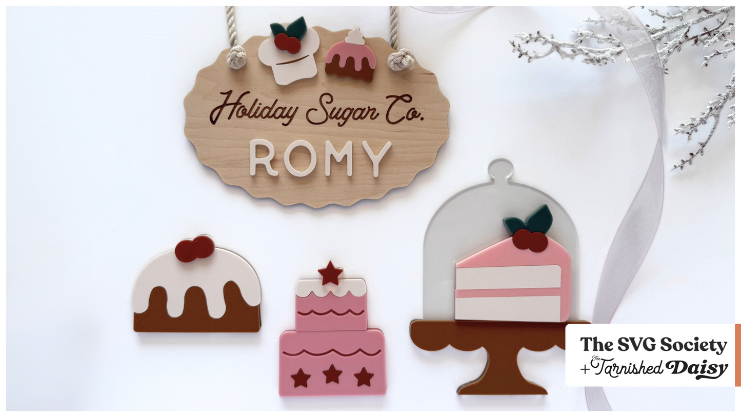 Holiday Sugar Co. Play Set