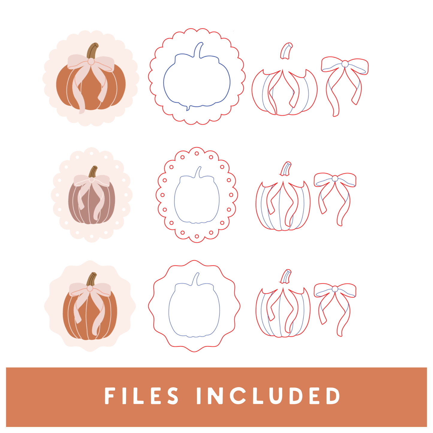 Pumpkin Badge Reels