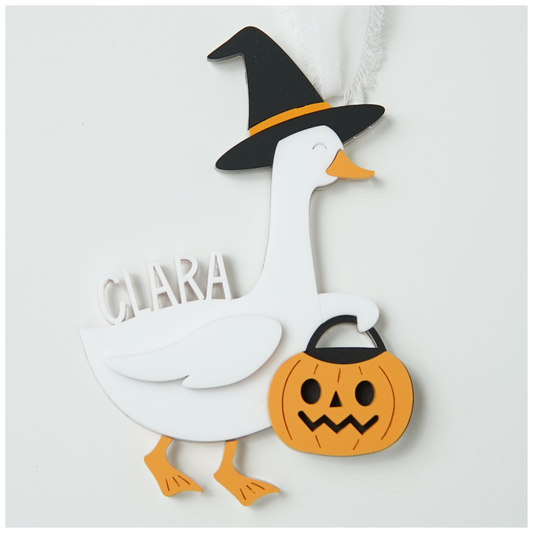 Halloween Goose Tag
