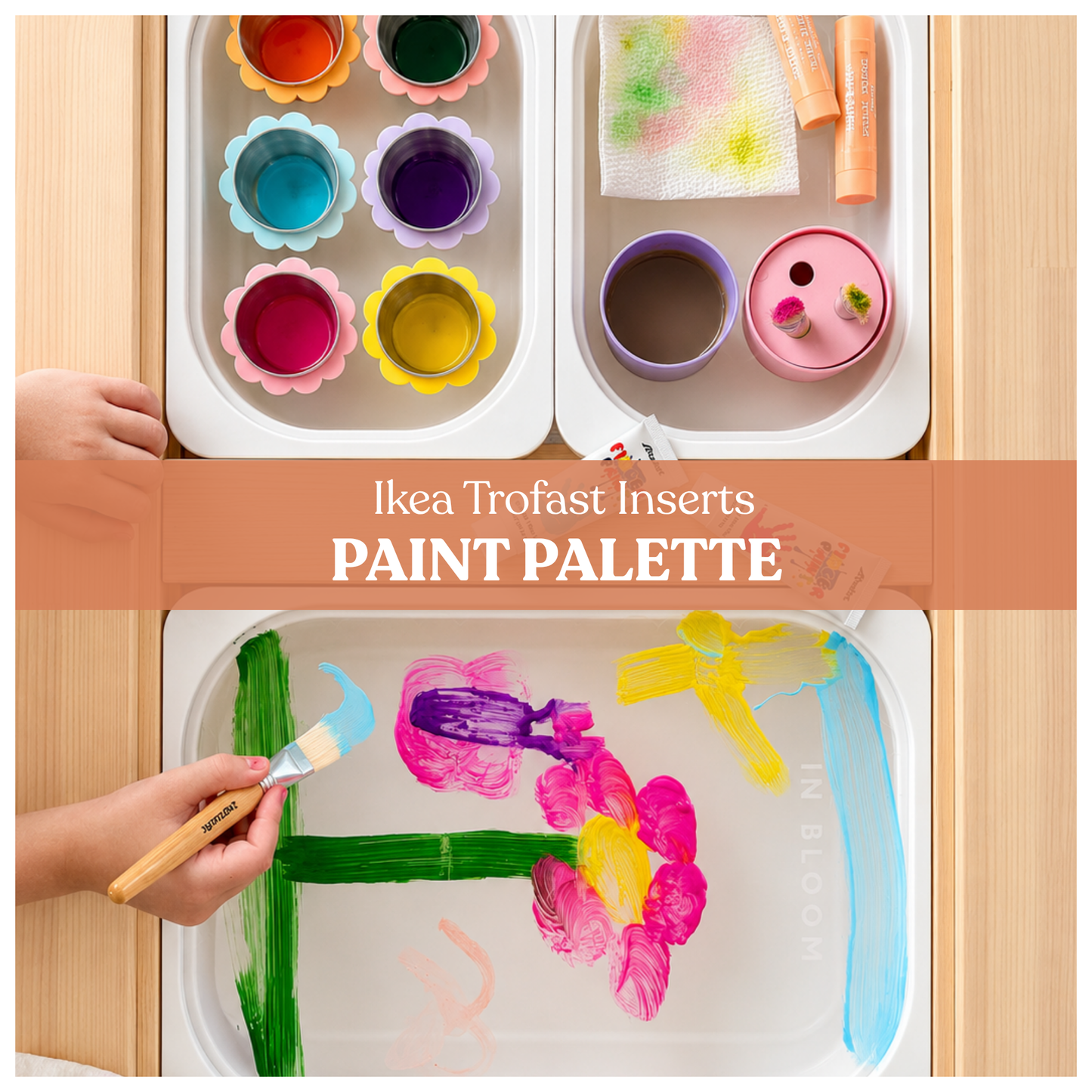 Trofast Insert Painting Set