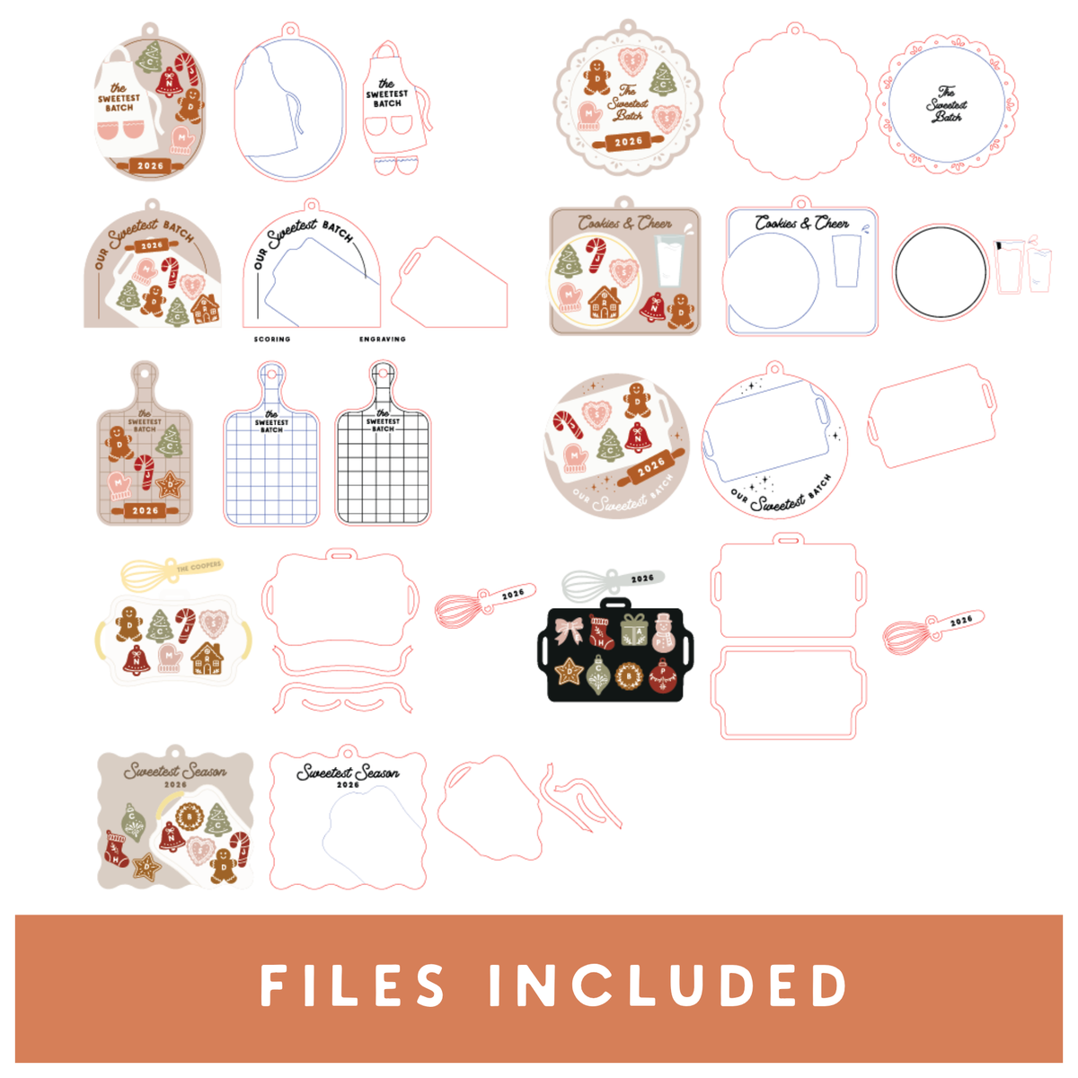Cookie Ornament Bar Bundle