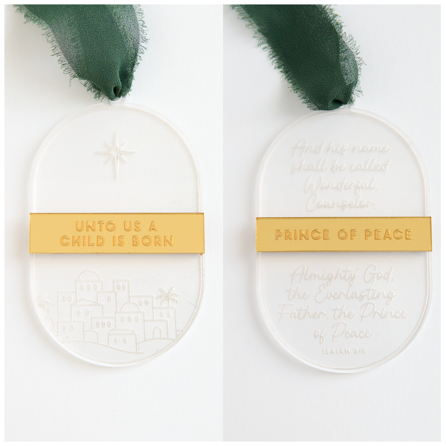Scripture Ornaments