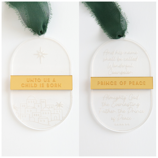 Scripture Ornaments
