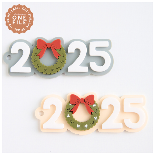 2025 Wreath Ornament