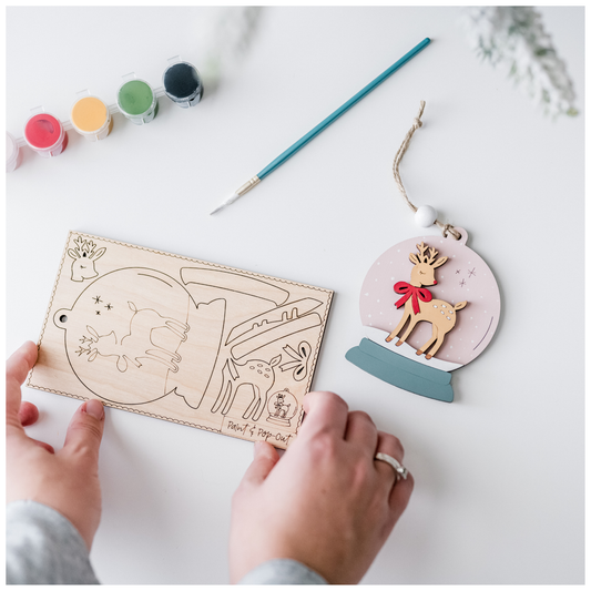 Paint and Pop Out Kit Deer