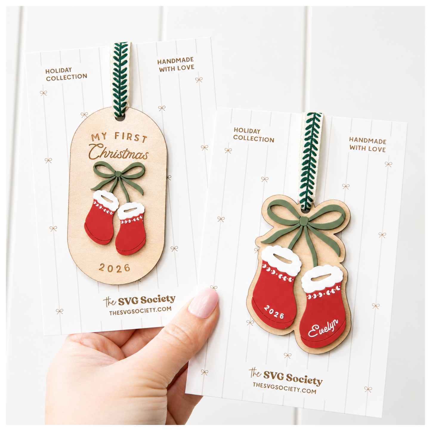 Baby Ornaments Booties