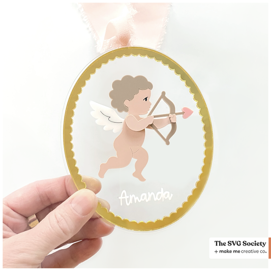Cherub Valentine's Tag