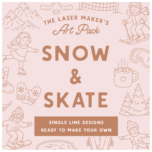 The Laser Maker's Art Pack: Snow & Skate