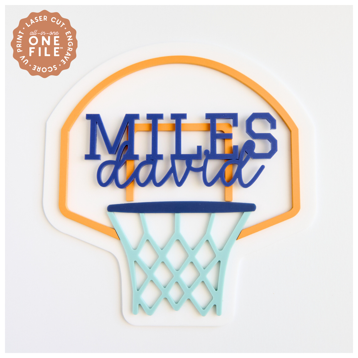 Basketball Hoop Sign