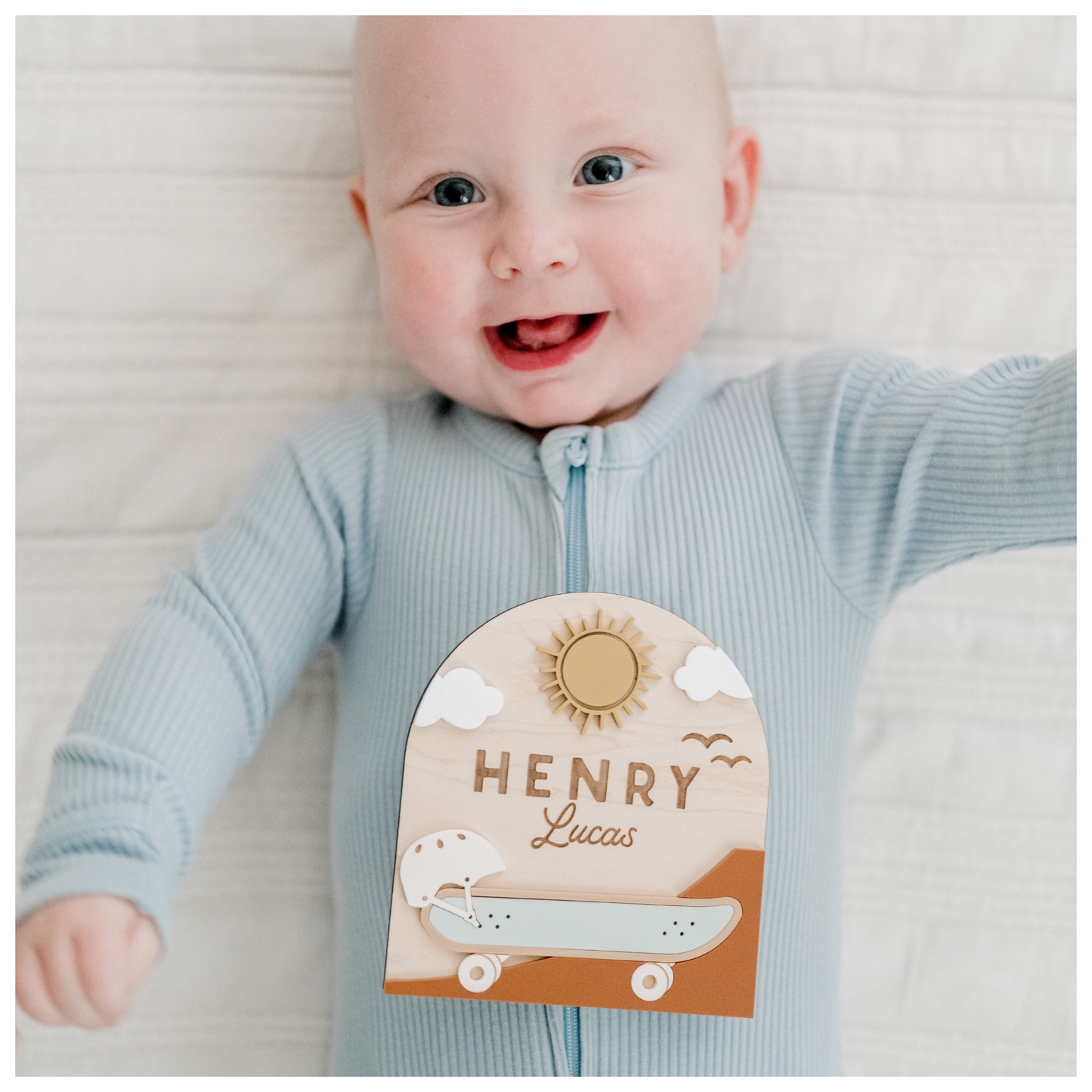 Skateboard Name Sign