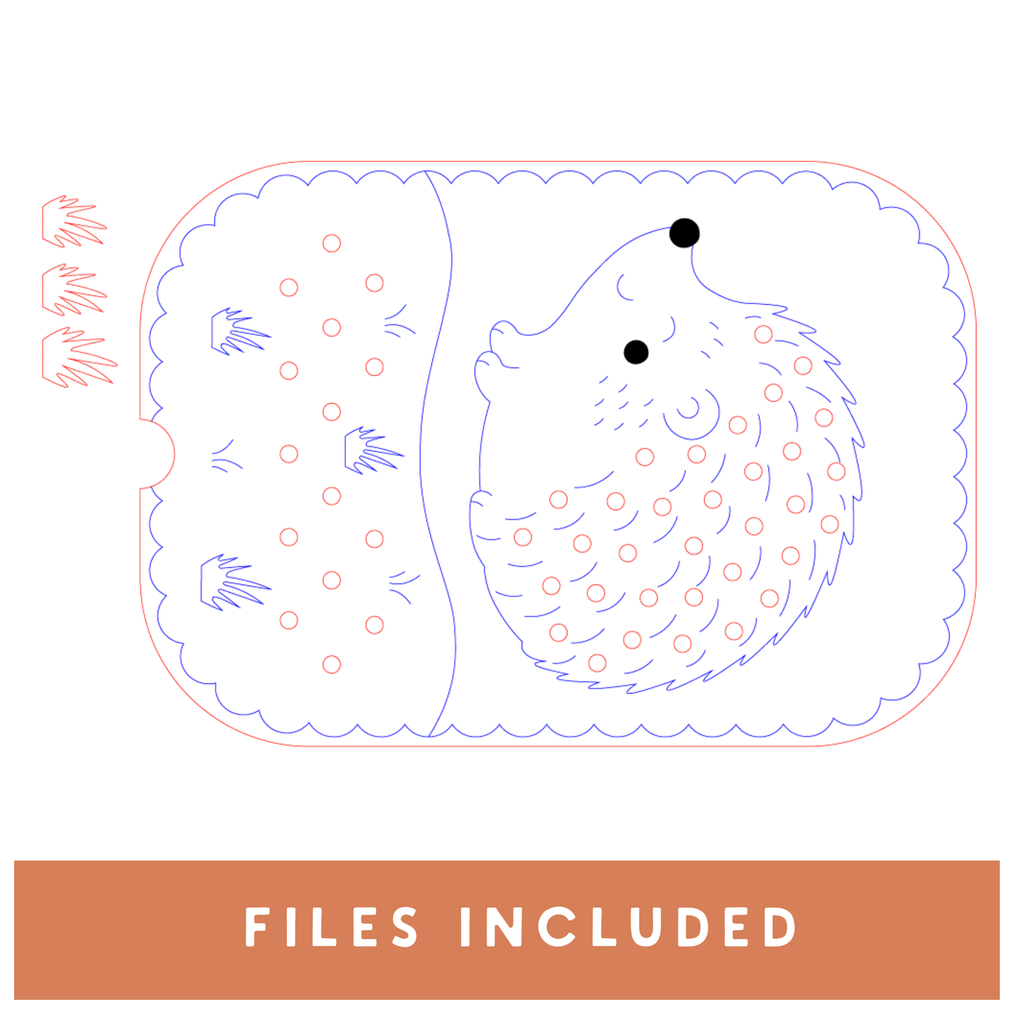 Trofast Insert Hedgehog